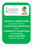 Bases de Competición Jocs Esportius BENJAMIN Castellon 19-20
