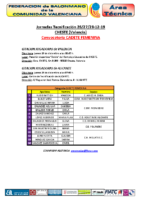 Concentración C.F. CHESTE 26,27 y 28 DIC