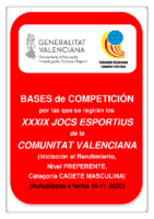 201116 Bases de Competición JOCS ESPORTIUS Preferente C.M. 20-21