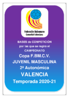 210426 Sistema de competición Copa J.M. 2ª Aut. VALENCIA