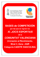 211105 Bases de Competición JOCS ESPORTIUS Preferente Sur C.M. 21-22