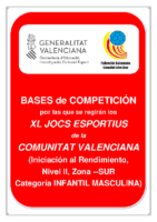 211105 Bases de Competición JOCS ESPORTIUS Preferente Sur I.M. 21-22