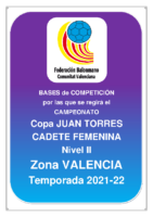 220221 Sistema de competición Copa C.F. Nivel II Valencia